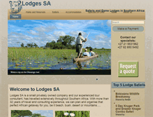 Tablet Screenshot of lodgessa.com